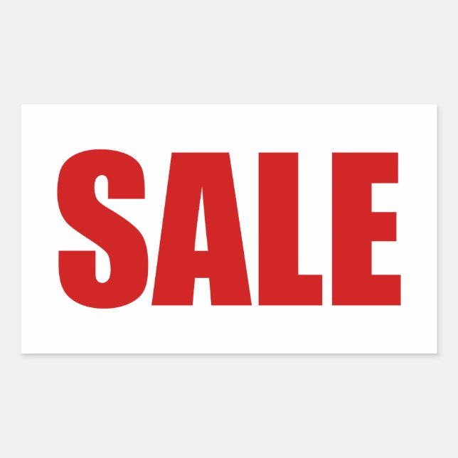 PEGATINA RECTANGULAR DE VENTA (Anverso)