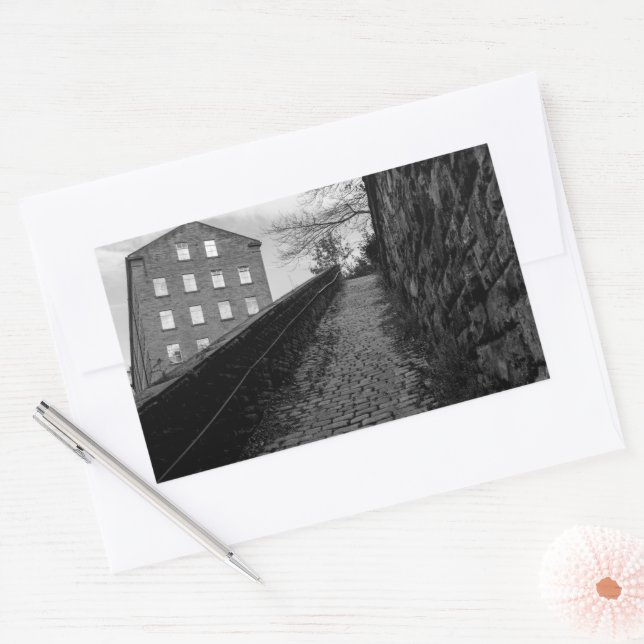 Pegatina Rectangular Dean Clough Ascent - Echoes of Brandt (Sobre)