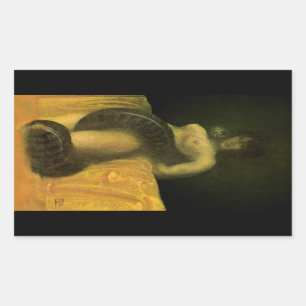 Pegatina Rectangular Decal de SnakeGrl (hoja de 4)