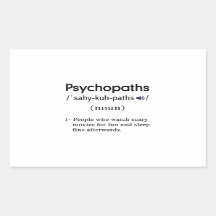 definición de psicópatas divertidas