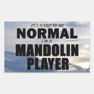 Pegatina rectangular del jugador de manual normal