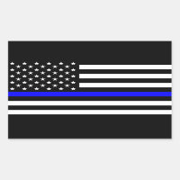 - Delgada Línea Azul de la Policía de Bandera de E