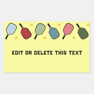 Pegatina Rectangular Deportes de baloncesto