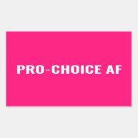 Derechos de aborto blanco rosado y caliente de Pro