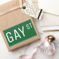 Desfile del orgullo gay por el Rótulo gay Queer Fi