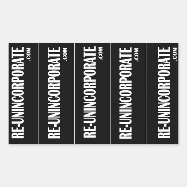 PEGATINA RECTANGULAR DESINCORPORAR (Anverso)