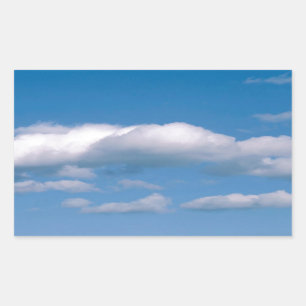 Pegatina Rectangular Deslizadores de nubes