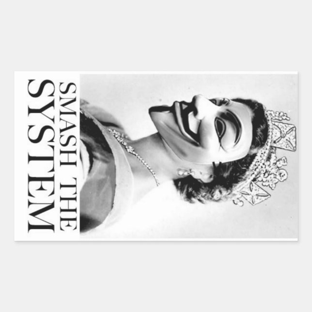 PEGATINA RECTANGULAR DESPLAZAR EL SISTEMA (Anverso)