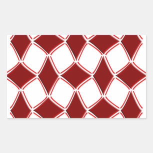 Pegatina Rectangular Diamantes