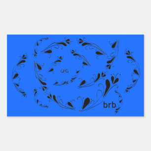 Pegatina Rectangular ¡Dios mío!