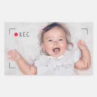 Disco Divertido Punto Rojo Foto Personalizada