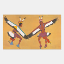 Dos bailarines de águila