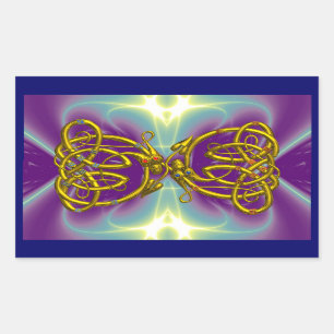 PEGATINA RECTANGULAR DRAGONLOVE