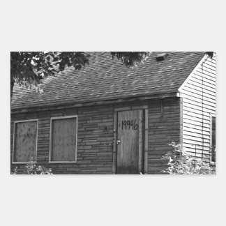 Pegatina Rectangular Dresden 19946