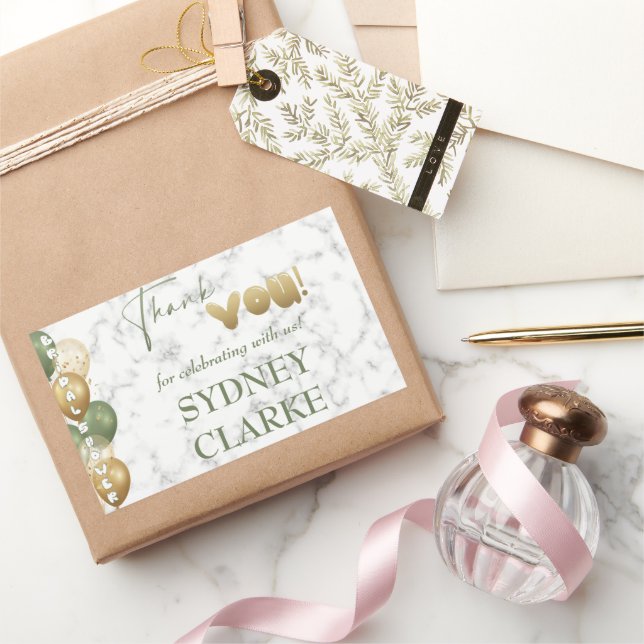 Pegatina Rectangular Ducha nupcial. Fiesta Pajama (Regalar)