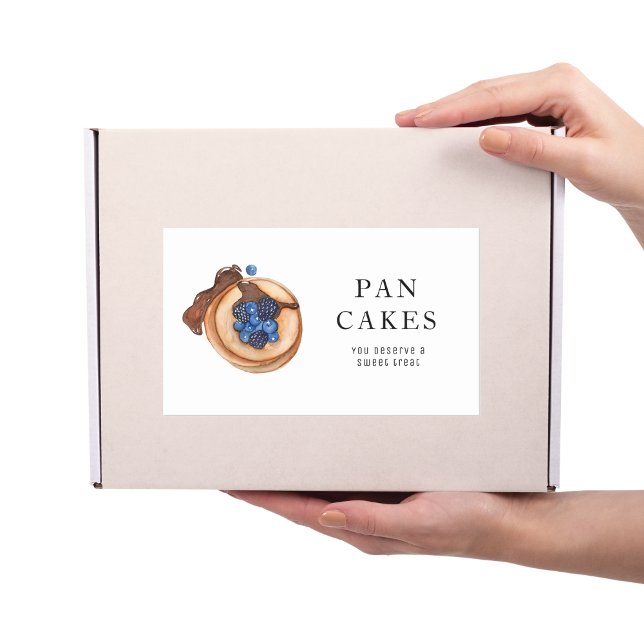 Pegatina Rectangular Dulces modernos Panadería Panadería Profesional Ne (Subido por el creador)