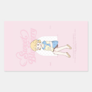 Pegatina Rectangular Dulces Sueños de Arándanos ✩°。 ⋆。°✩