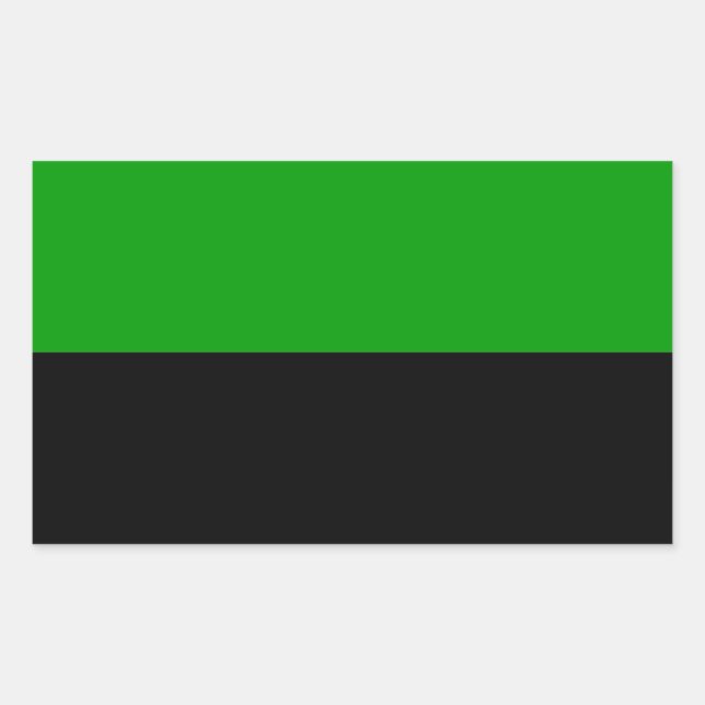 Pegatina Rectangular Dune - Atreides de la casa de bandera (Anverso)