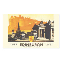 Edinburgh LNER Fine Vintage Poster de viajes