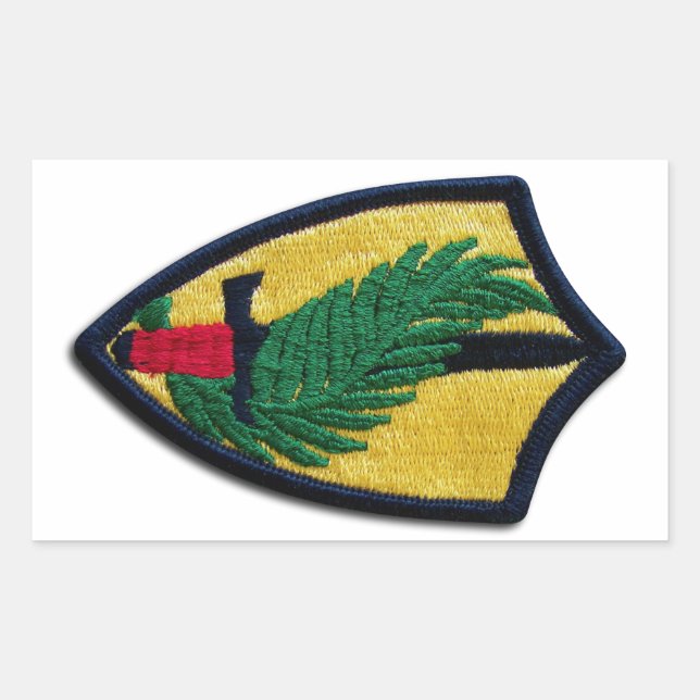 Pegatina Rectangular Ejército CENTCOM Comando Central Veteranos JSCAP (Anverso)