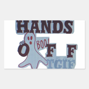 Pegatina Rectangular El GIF Hakuna Matata deja la cara graciosa de Boo