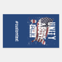 Pegatina Rectangular Elecciones presidenciales de Estados Unidos 2024