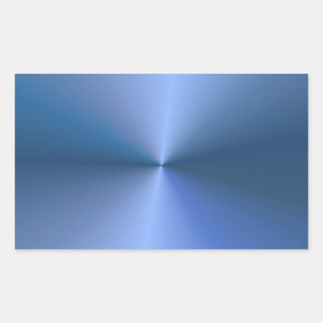 Pegatina Rectangular Elegante plantilla de moda con aspecto metálico az (Anverso)