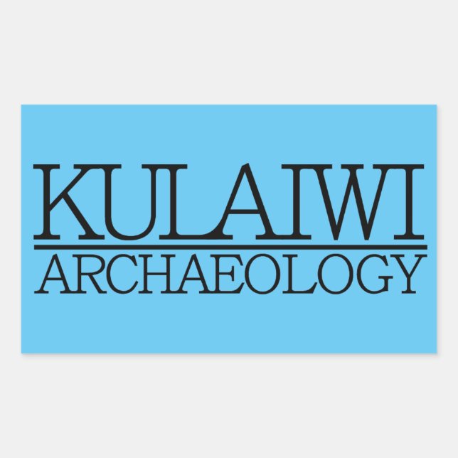 Pegatina Rectangular Elemento de logotipo (Anverso)