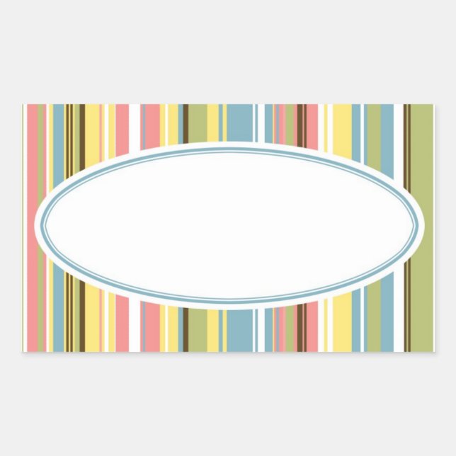 Pegatina Rectangular Emma (Anverso)