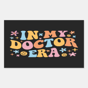 Pegatina Rectangular En la era I de mi Médico