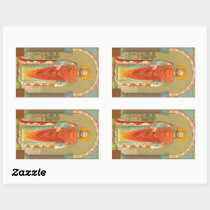 Pegatina Rectangular Enrique II, Emperador (BBS 10)