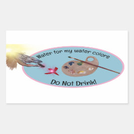 Pegatina Rectangular envuelva esto alrededor de un frasco para sus pinc