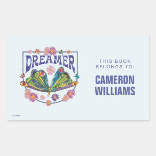 Pegatina Rectangular Eric Carle   Dreamer
