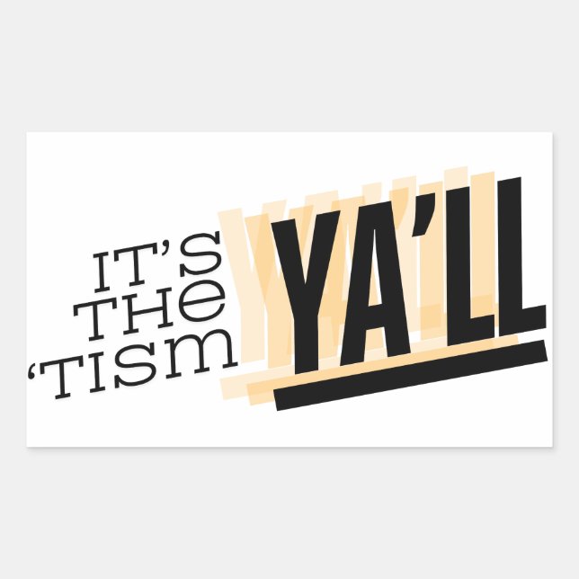 Pegatina Rectangular Es el "Tismo que vas a (Anverso)