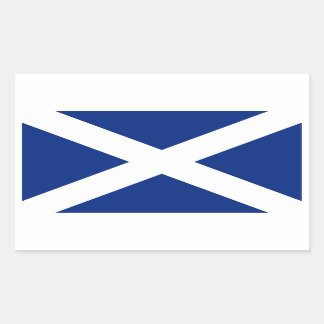 Pegatina Rectangular Escocia
