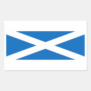PEGATINA RECTANGULAR ESCOCIA