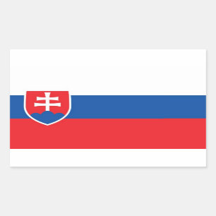 PEGATINA RECTANGULAR ESLOVAQUIA