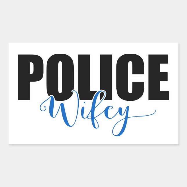 Pegatina Rectangular Espionaje policial (Anverso)
