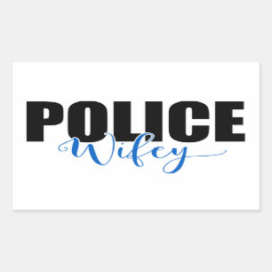 Pegatina Rectangular Espionaje policial