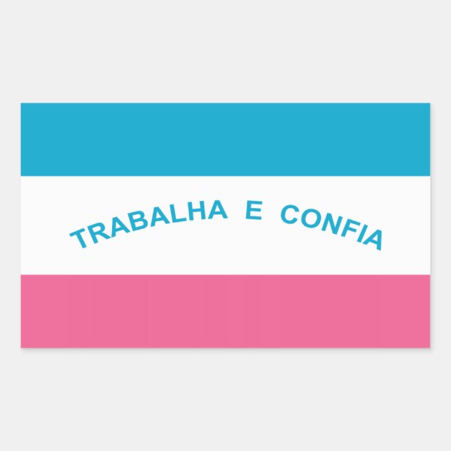 Pegatina Rectangular Espírito Santo, Pegatinas de la bandera brasileña (Anverso)