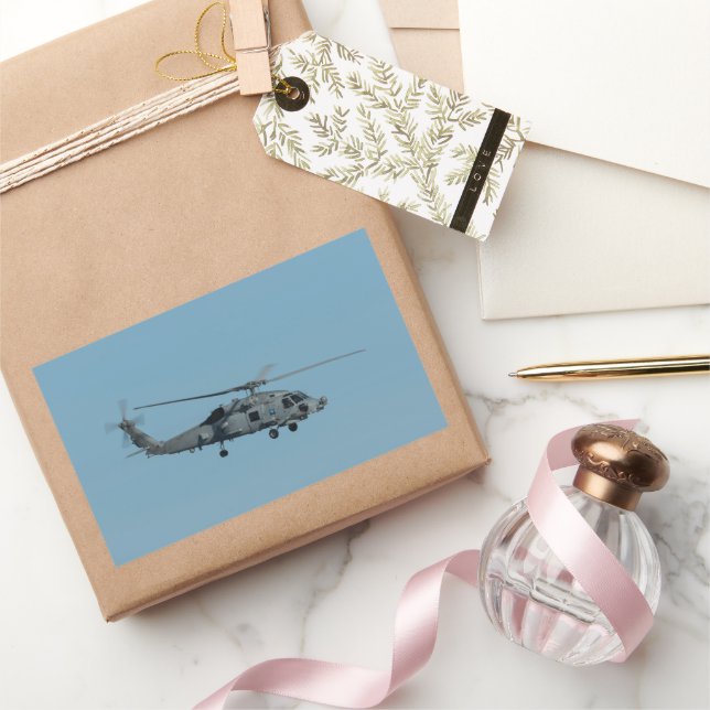 Pegatina Rectangular Estación MH-60R (Regalar)