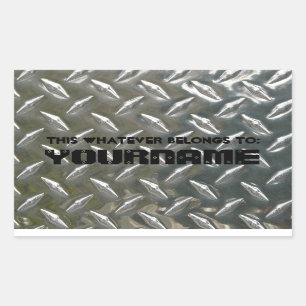 Pegatina Rectangular Esto pertenece a... Tu nombre!