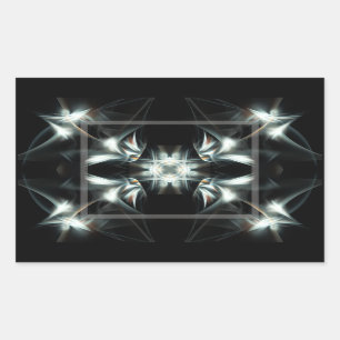 Pegatina Rectangular Estrella de Deco