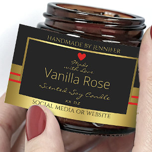 Pegatina Rectangular Etiquetas modernas de embalaje de productos de col