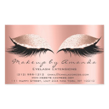 Extensión Eyelash Salón De Belleza De Coral De Maq