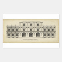 Fachada de estilo teatral de Colen Campbell