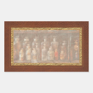 Pegatina Rectangular Farmacia - El Conjunto Químico