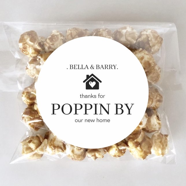 Pegatina Rectangular Favor de agente inmobiliario personalizado para fi (Subido por el creador)