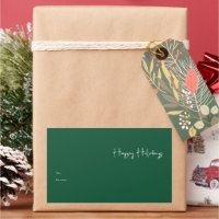 Felices Fiestas Modernas | Gran regalo verde