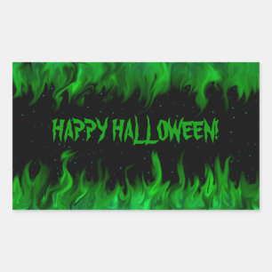 PEGATINA RECTANGULAR ¡FELIZ HALLOWEEN!